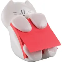 3M Pop-up Notes Dispenser for 3 in x 3 in Notes, Cat Dispenser, 7,62 cm