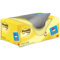 Post-It selvklebende pute 653CY-VP20 gul 38x51mm, 20 stk (3M0460)