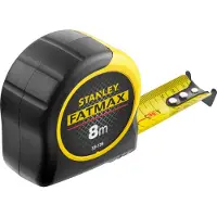 Stanley innrullbart målebånd 8 m x 32 mm FATMAX BLADEARMOR