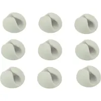 Bluelounge CableDrop Mini 9-pack, Hvit