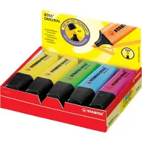 Stabilo BOSS Original, 10 stykker, Multi, Multi, Plast