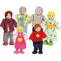 Hape Lykkelig Familie-dukke
