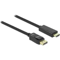 DeLOCK - Adapterkabel - DisplayPort hann til HDMI hann