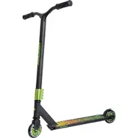 Schildkröt stunt-sparkesykkel kickless trehjuling stort aluminiumdekk (500 x 100 mm), robust Y-styre (510432)