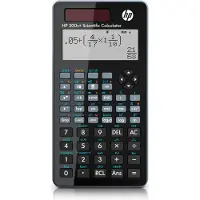 HP 300s+, Lomme, Vitenskaplig, 15 sifre, 4 linjer, Batteri, Svart