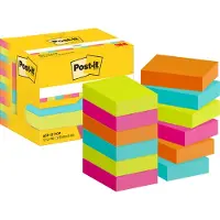 Post-It blok opbevaringsboks Poptimistic 38x51mm 12blk