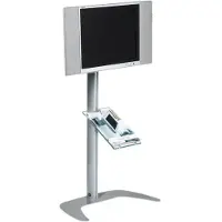 SMS Flatscreen FM ST1200 - Stativ - for LCD-skjerm - svart, aluminium - plassering på gulv