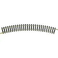 Fleischmann skinnestykke 22223 (uten ballast) bøyd spor 30° 261,8 mm
