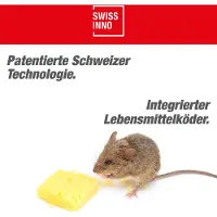 Swissinno No See No Touch musefelle, låsetype, åte/lockstoff, 1 stk