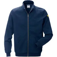 Fristads Sweatshirtjakke ESD 4080 XSM Svart 3XL