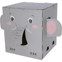 Kerbl Pet katteklorehus elefant - L 35 x B 35 x H 39 cm