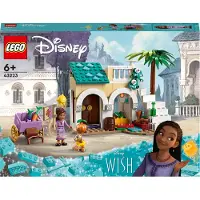 LEGO Disney Princess 43223 byggesett, 154 stk., Asha i byen Rosas