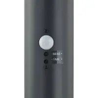 LINDBY Veilampe Statius, antrasitt, jern, 100 cm, sensor
