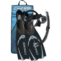 Cressi Kit Pluma Perla Pluma Gamma Snorklingssett