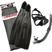 Cressi Pro Star Snorklingssett