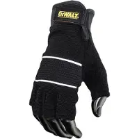 DeWalt halvfingerhansker svart DPG213L EU