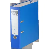 Pierre by Elba Rado Brillant, A4, Rund ring, Akrylatpolymer, Kartong, Polypropylen (PP), Blå, 600 ark, 8 cm