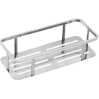 Pressalit corner shelf polished stainless steel