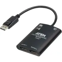 Aten VS92DP - Videofordeler - 2 x DisplayPort - stasjonær