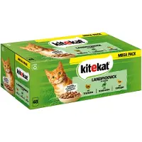 Kitekat porsjonsposer 48 x 85 g - Landpicknick i saus