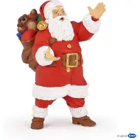 Papo Julenissen - H: 9,3 cm - - OneSize - Lekefigur