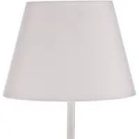 Luminex Bordlampe Soho, konisk Høyde 33 cm, hvit