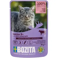 Bozita Cat Senior 8+ wołowina 85g