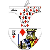 Turbo King Of Hearts Badetrusser
