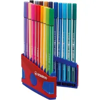 Stabilo Pen 68 Color Parade Tusjpenn Assortert 20 Enheter