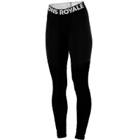 Mons Royale Cascade Merino Base Layer Longs, Undertrøye, Dame, Black