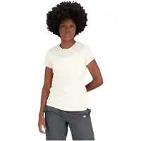 New Balance Essentials Stacked Logo Kortarmet T-skjorte