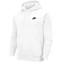 Nike Club fleecehettegenser til herre - Hvit
