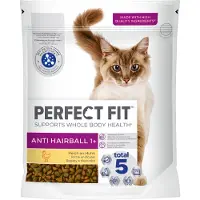 Perfect Fit Anti Hairball 1+ er rik på kylling - Økonomipakke: 6 x 750 g