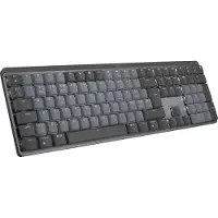 Logitech MX Keys Mechanical - Tastatur - bagbelyst - Bluetooth, 2,4 GHz - Pan Nordic - smakskontakt: GL Taktil - Grafit