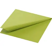 Duni - Serviett - Størrelse 24 x 24 cm - avhendbar - kiwi (en pakke 250)