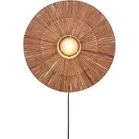Good&Mojo Iguazu vegglampe Ø 55 cm, natur