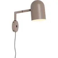 It´s about RoMi IT'S ABOUT ROMI Marseille vegglampe, sandfarget