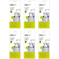 EKO Affaldspose med snøreluk, , hvid, MDPE, 55x55cm - (24 stk.)