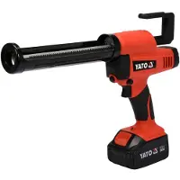 YATO GUN FOR SILIKON OG LIM 18V + BATTERI.