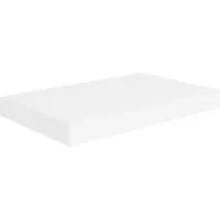 vidaXL Flytende vegghylle hvit 40x23x3,8 cm MDF