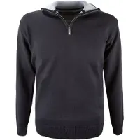 Kama Bjørn Merino Genser, Herre, Black