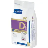 Virbac Hpm Dermatology Support D1 Kattemat 3kg