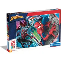 Clementoni SuperColor Maxi - Marvel Spider-Man - puslespill - 24 deler