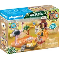 Playmobil Wiltopia - Gjest hos far struts - 26 Deler - 71296 - - OneSize - Klosser