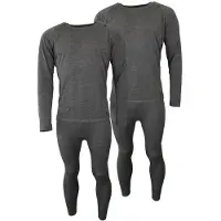 Accezzi Merino, Undertøy, Herre, Grey Melange
