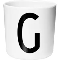 Design Letters Kopp - Økozen - Hvit m. G - - OneSize - Kopp