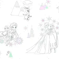 RoomMates Disney Frost Tapetrulle 45,72 x 574 cm