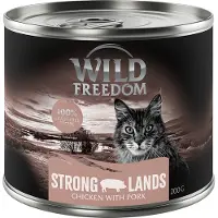 Wild Freedom Adult 6 x 200 g - Strong Lands - Svin & kylling