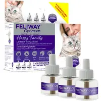 Feliway Optimal Påfyllingsdiffuser 48ml 3 Enheter