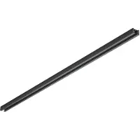 TRIO 2-kretsskinne DUOline, svart matt, 160 cm